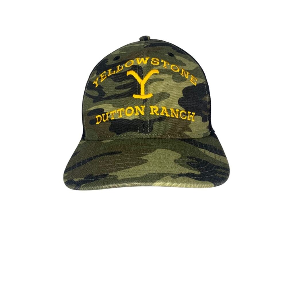 Yellowstone Dutton Ranch Trucker Adjustable Snapb… - image 2